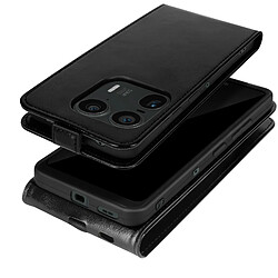 Avizar Étui Clapet Vertical pour Motorola Edge 50 Ultra Porte-cartes Noir