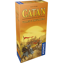 Asmodée CATAN - Extension Villes et Chevaliers 5/6joueurs - Jeu de société