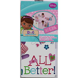 Avis Thedecofactory DISNEY DOCTEUR MCSTUFFINS - Stickers repositionnables de Doc McStuffins, série d'animation Disney