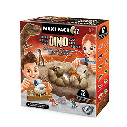 Buki Dino egg maxi pack 12 oeufs à fouiller et creuser