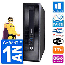 PC HP ProDesk 600 G1 SFF Intel G3220 RAM 8Go Disque Dur 1To Windows 10 Wifi - Occasion