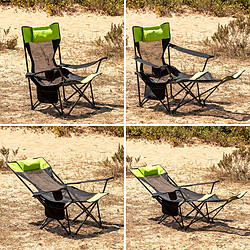 Chaise de camping pliante Kampfort InnovaGoods pas cher