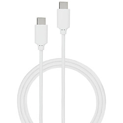 BigBen Connected Câble USB-C/USB-C 2m Blanc