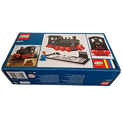 Avis Lego 40370 Train Coffret 188pcs 40ème Anniversaire Machine à Vapeur Miniature Noir / Rouge