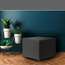 Avis Housse de pouf Eysa JAZ Gris foncé 65 x 65 x 65 cm