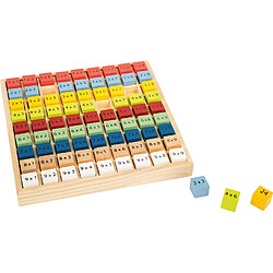 Small Foot Table de multiplication multicolore "Educate" en bois