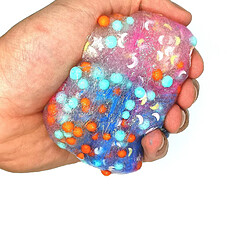 Kit artistique Paillettes Activateur ORGINAL DIY DE FABRICATION DE SLIME RAINBOW SET pas cher