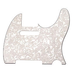 4-Ply White Pearl 8-Hole Telecaster Pickguard Fender