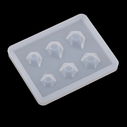 assortiment de silicone pendentif moule diy bijoux faisant de la résine artisanat moule outils 6