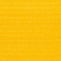 Acheter vidaXL Voile d'ombrage 160 g/m² Jaune 3,5x3,5x4,9 m PEHD