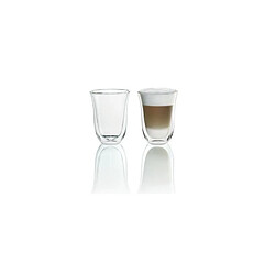 DELONGHI Lot de 2 tasses Latte Macchiato - 22 cl