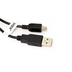 vhbw Câble USB synchronisation de données 2-en-1 avec charge compatible avec BlueMedia 6300, 6300T, 6420 GPS