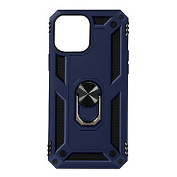 Avizar Coque iPhone 13 Mini Antichoc Hybride Bague Support Vidéo bleu