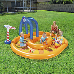 Piscine Gonflable pour Enfants Bestway Train Bateau 285x224x119 cm