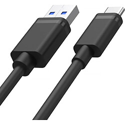 Unitek USB-A - USB-C 0,5 m Noir (Y-C481BK)