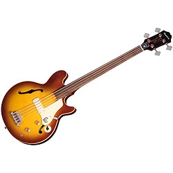 Jack Casady Fretless Aged Royal Tan Epiphone