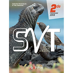 SVT, sciences de la vie et de la Terre 2de : programmes 2019