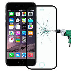 Wewoo Verre trempé noir pour iPhone 6 Plus 0.3mm anti-déflagrant plein écran en Film