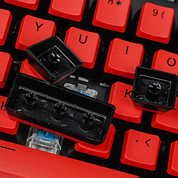 Avis PBT Pudding Keycap Set Pour Clavier Mécanique Cherry MX Rouge Noir