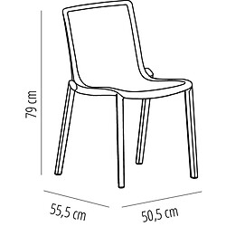 Chaise Intérieur Extérieur KAT Set de 2- Resol