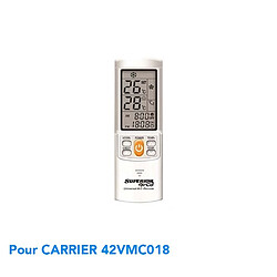 Superior Télécommande de remplacement climatisation pour CARRIER 42VMC018