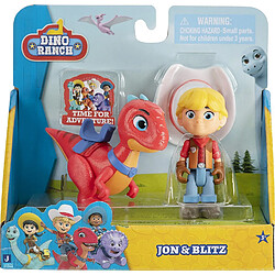 Jazwares Dino Ranch Rancher Jon et Blitz