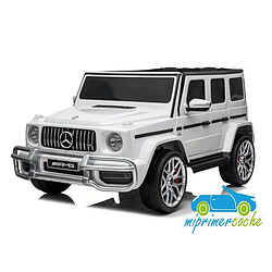 Mercedes G63 24V 4X4 2 Places 2.4G : Couleur - Blanc