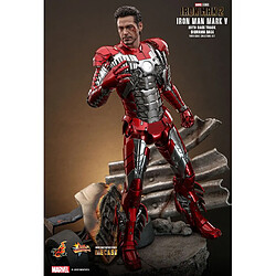 Hot Toys MMS400D18C - Marvel Comics - Iron Man 2 - Iron Man Mark V Race Track Diorama Base pas cher