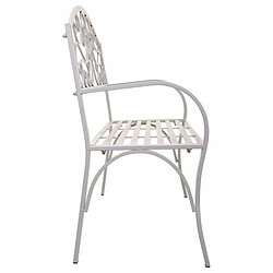 Avis Banc Alexandra House Living Blanc Fer 53 x 91 x 153 cm