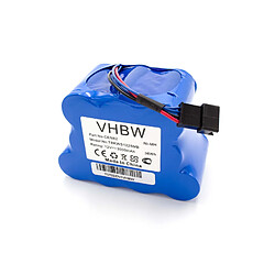 vhbw NiMH batterie 3000mAh (12V) pour robot aspirateur Home Cleaner robots domestiques come Ecovacs CEN82