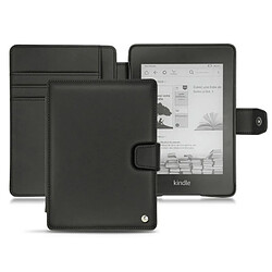 Housse cuir Amazon Kindle Paperwhite (2018) - Rabat portefeuille - Noir ( Nappa / Black ) - NOREVE