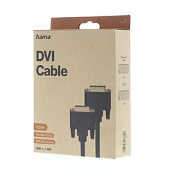 HAMA DVI Cable, WQHD 1440 p, Dual Link, 1.50 m