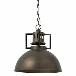 Paris Prix Lampe Suspension en Métal Indus 155cm Gris