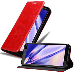 Cadorabo Coque Nokia 1 PLUS Etui en Rouge