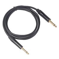 Jack Audio 6,35 Mm Mâle à Mâle Pour Amplificateur De Mixage De Guitare Noir 3 M