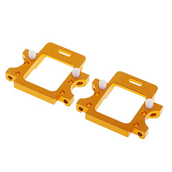 Support de boîte à engrenages en métal 102060 02022 pour HSP 1:10 Upgrade RC Parts Gold pas cher