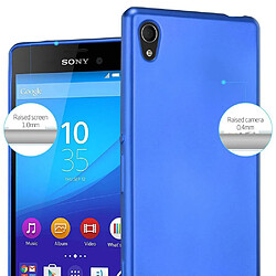 Acheter Cadorabo Coque Sony Xperia M4 AQUA Etui en Bleu