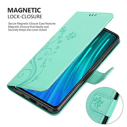 Cadorabo Coque Xiaomi RedMi NOTE 8 PRO Etui en Turquoise pas cher