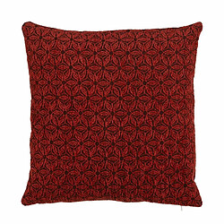 BigBuy Home Coussin Polyester Bordeaux 45 x 45 cm