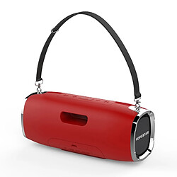 Avis Wewoo Enceinte Bluetooth étanche rouge Mini Portable Sans Fil Haut-Parleur, Micro Intégré, Soutien AUX / Main Appel Gratuit / FM / TF