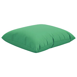 Acheter vidaXL Coussins de canapé lot de 4 vert 60x60 cm tissu