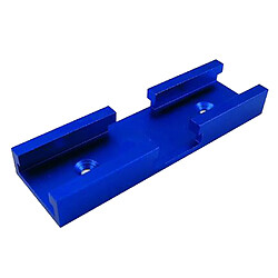 30 Type Tête De Rail à Onglet Stop T-Slot Woodworking 100mm Blue