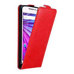 Cadorabo Coque Motorola MOTO G3 Etui en Rouge