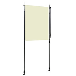 Avis vidaXL Store roulant d'extérieur 100 x 270 cm Crème