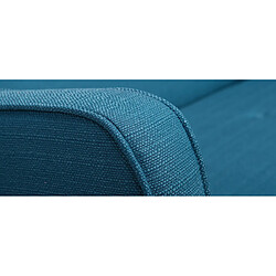 Acheter Miliboo Canapé scandinave 2 places bleu canard ULLA