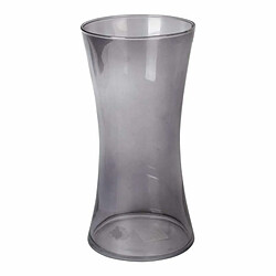 Paris Prix Vase Déco en Verre Cintré 25cm Gris