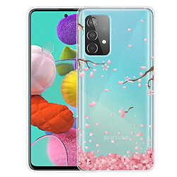 Coque en TPU antichoc fleurs qui tombent pour votre Samsung Galaxy A13 4G