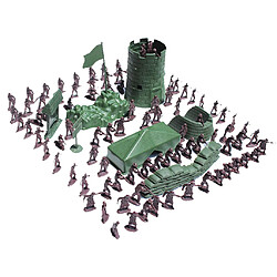 100pcs Combat De L'armée Jeu Soldat Mis Jouet Militaire Enfant Ami Cadeau