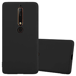 Cadorabo Coque Nokia 6,1 Etui en Noir