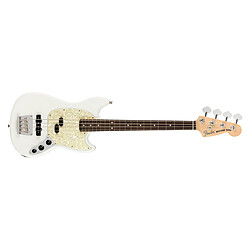 American Performer Mustang Bass Arctic White Fender